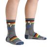 Juniors  Sunset Ridge Jr Micro Crew Lightweight Sock
