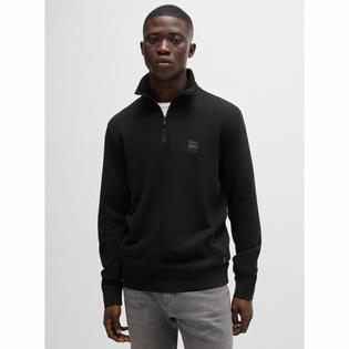 BOSS Men's Zetrust Zip-Neck Sweatshirt