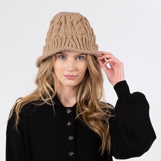ブランドのギフト | Hat Bucket Knit Cable Women's Sporting Online Life 帽子