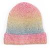 Tuque   revers en tricot d grad  pour femmes