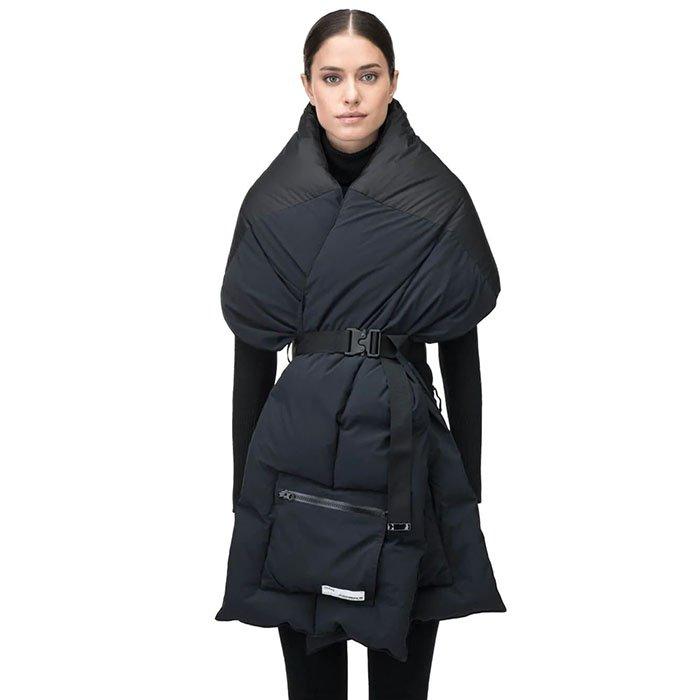 Unisex Chroma Oversized Puffer Scarf