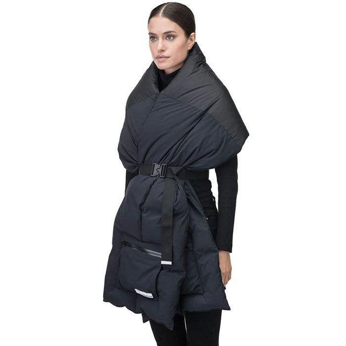 Unisex Chroma Oversized Puffer Scarf