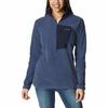 Women s Outdoor Tracks  Half-Zip Fleece Pullover Top