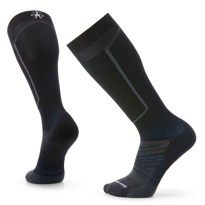 Smartwool | Unisex Ski Targeted Cushion Over-the-Calf Socks, Black, Size Medium