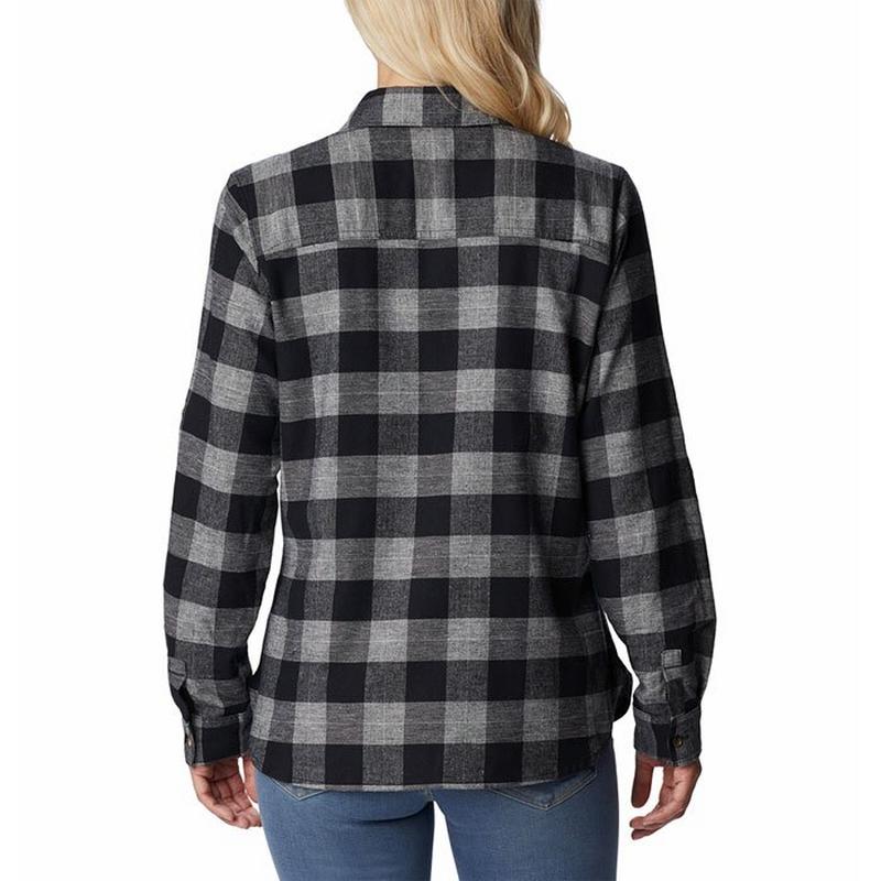 Columbia Chemise en flanelle extensible Pine Street pour femmes
