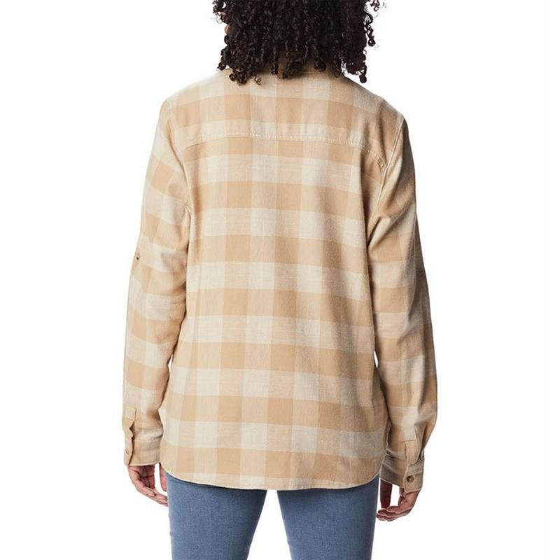 Columbia Chemise en flanelle extensible Pine Street pour femmes