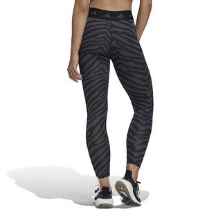 adidas Collant z&eacute;br&eacute; &agrave; taille haute 7/8 Hyperglam Techfit pour femmes