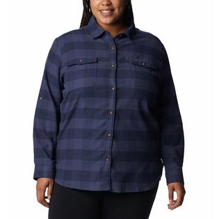 Columbia Chemise en flanelle extensible Pine Street pour femmes (grande taille)