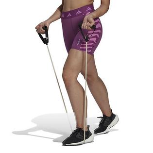 Women's Hyperglam Techfit Zebra High Waist Short