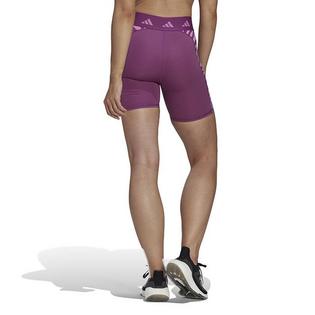 adidas Short z&eacute;br&eacute; &agrave; taille haute Hyperglam Techfit pour femmes