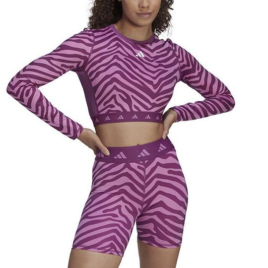 adidas Chandail   manches longues z br  Hyperglam Techfit Crop pour femmes