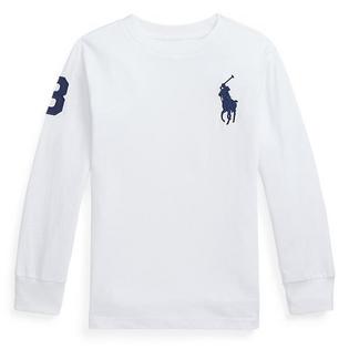 Polo Ralph Lauren Boys' [5-7] Big Pony Cotton Jersey Long Sleeve T-Shirt