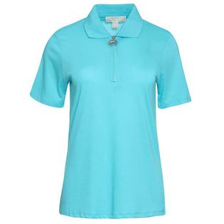 Women's MK Zip Polo