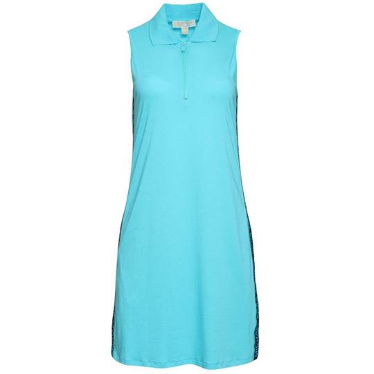Michael Kors Women s Sleeveless Polo Dress Turquoise Size Medium