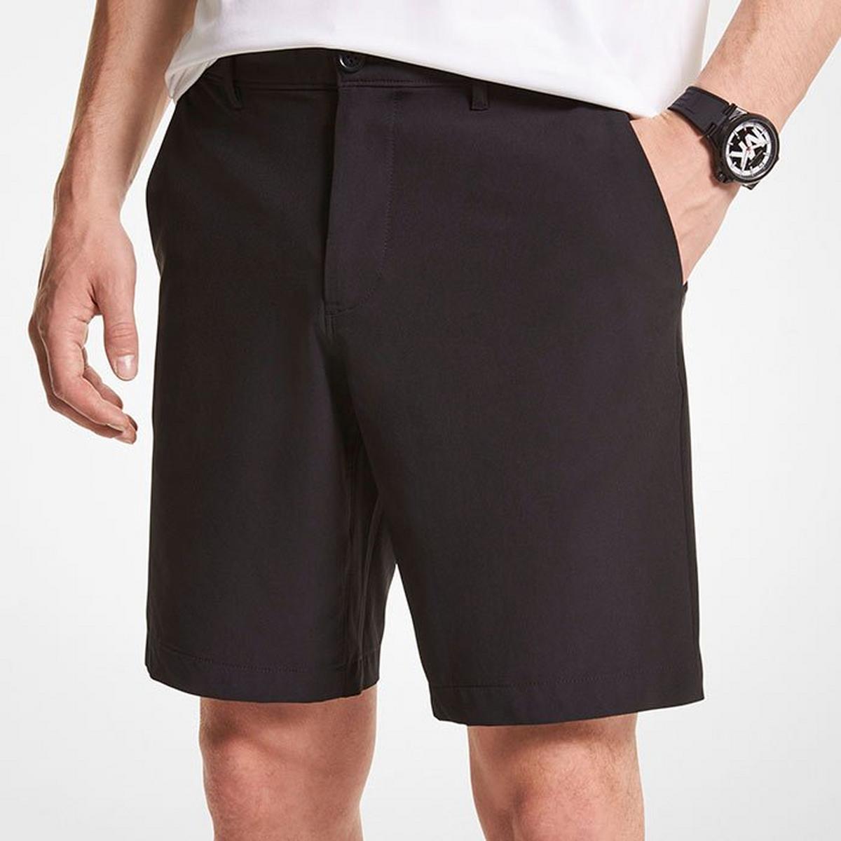 Men's Slim Fit Woven Golf Short