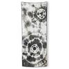 Serviette originale Tie-Dye noire et blanche