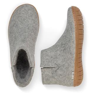 Glerups Unisex Wool Rubber Sole Slipper Boot