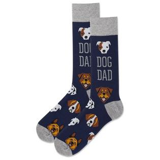 Hot Sox Men's Dog Dad Sock