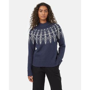 Tentree Tricot Highline Wool Intarsia pour femmes