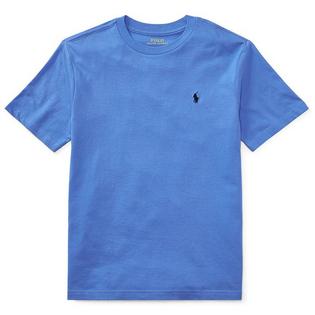 T-shirt à col ras du cou en jersey de coton pour garçons juniors [8-20]