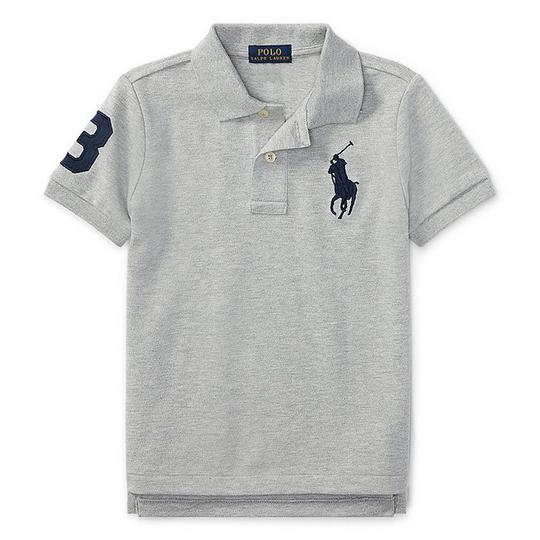 Ralph Lauren Childrenswear Polo Big Pony en maille de coton pour gar ons  5-7 