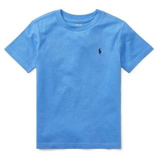 T-shirt à col ras du cou en jersey de coton pour garçons [2-4]