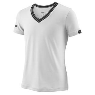 T-shirt à col en V Team pour juniors [8-16]