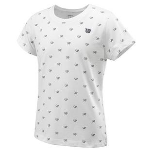 Wilson Junior Girls' [8-16] Cause A Racquet Tech T-Shirt