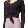 Chandail   nouer   manches longues pour femmes