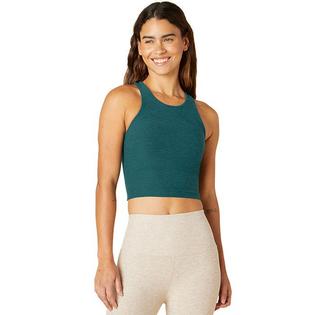 Women's Spacedye Focus Cropped Tank Top