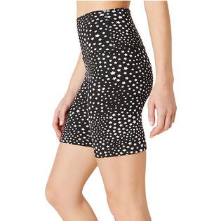 Beyond Yoga Short de v&eacute;lo taille haute pour femmes