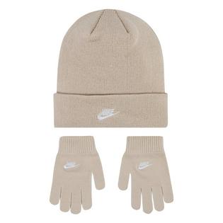 Nike Juniors' [7-16] Futura Beanie + Glove Two-Piece Set