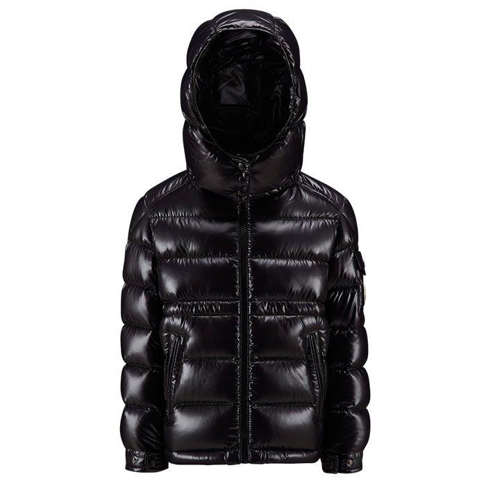 Girls black moncler jacket hotsell