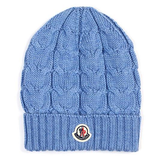 Moncler Tuque en laine torsad e pour juniors  8-14 