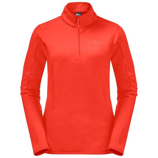 Jack Wolfskin Women s Baiselberg Half-Zip Fleece Top