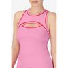 Women s Brandon Maxwell Collection Racerback Keyhole Tank Top