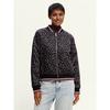 Women s Printed Reversible Padded Bomber Jacket