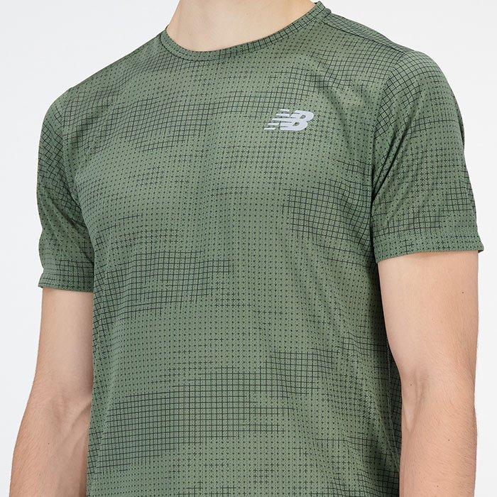 Men's Printed Impact Run Top | New Balance | Sporting Life Online