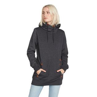 Volcom Women's Tower Pullover Fleece Hoodie