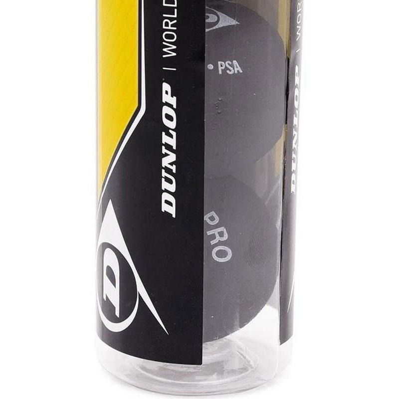 Dunlop Balles de squash Pro (tube de 3 balles)
