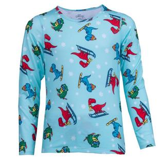 Hot Chillys Juniors' [3-16] Originals Print Crew Top