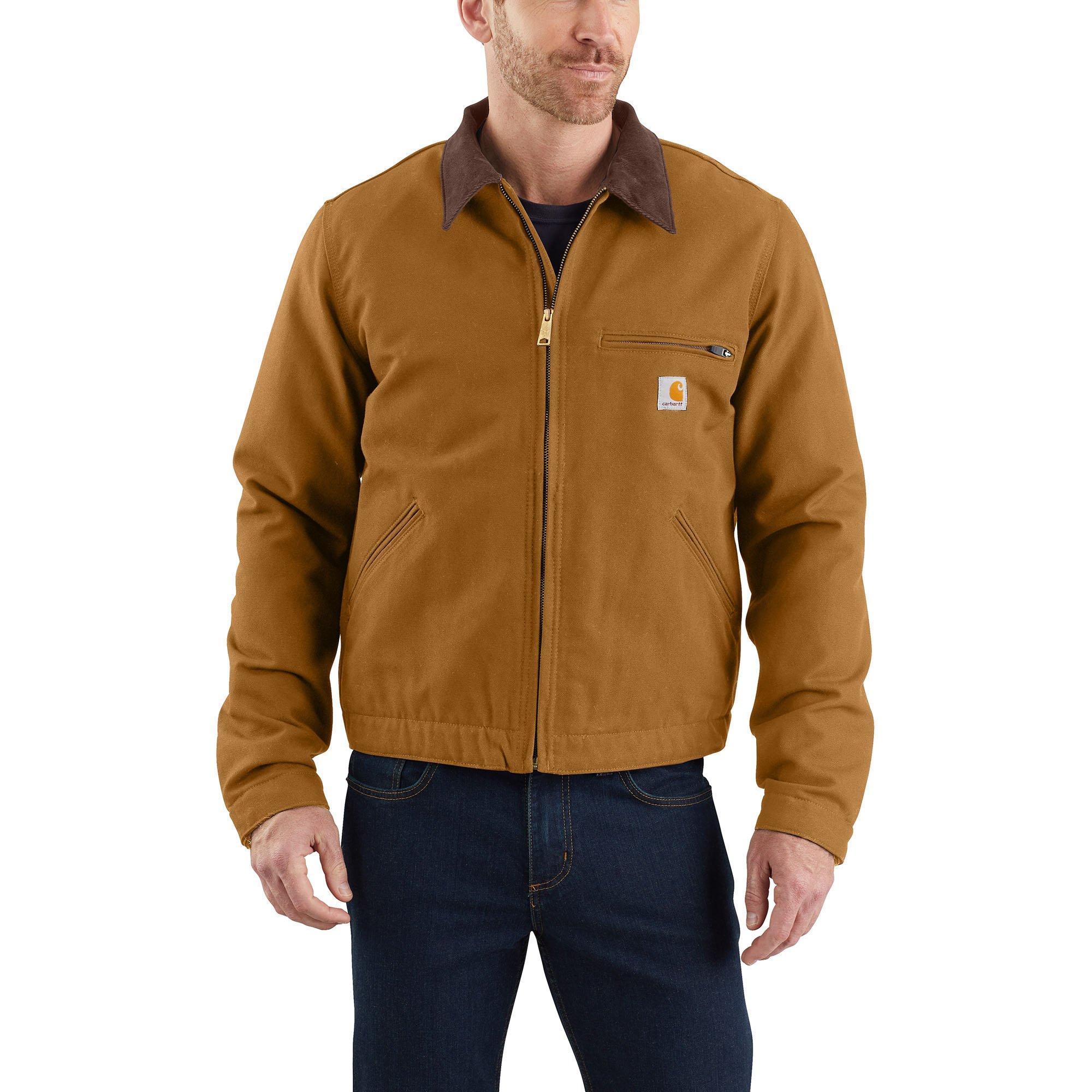 Carhartt Duck Detroit Jacket Brown M