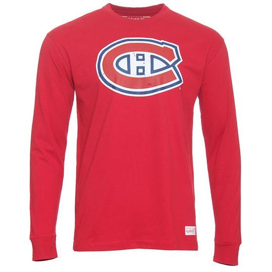 Mitchell & Ness Men s Montreal Canadiens Graphic Long Sleeve T-Shirt