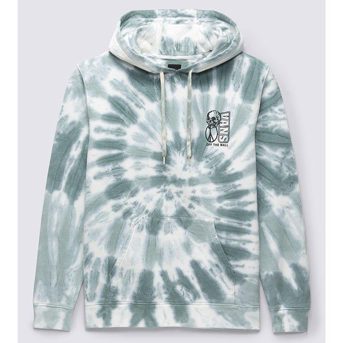 Blue tie dye vans sweatshirt best sale