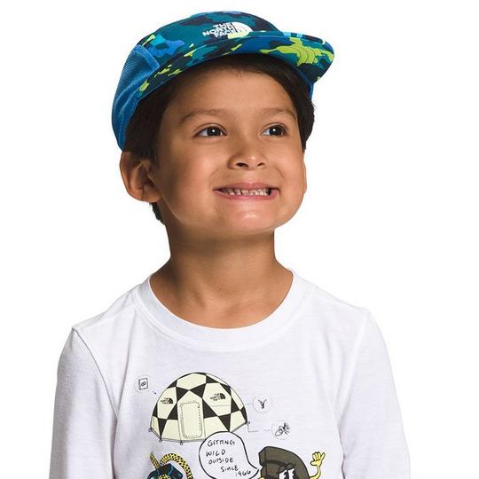 The North Face Class V Camp Hat Summit Navy Nature Camo Print Size Small