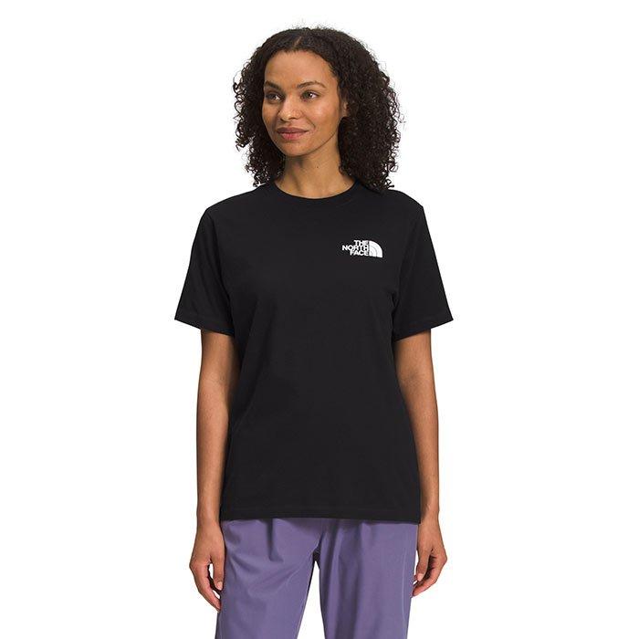 The North Face | Women's Box NSE T-Shirt, Tnf Black Ombre Graphic, Size Small