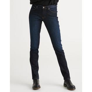 DUER Women's Fireside Denim Slim-Straight Jean