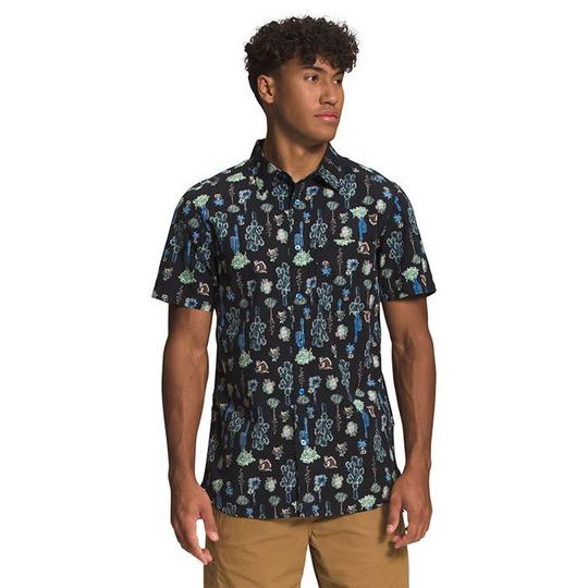 Men s Baytrail Pattern Shirt The North Face Sporting Life Online