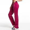 Pantalon de surv tement en velours OG Embellish pour femmes