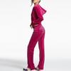 Pantalon de surv tement en velours OG Embellish pour femmes